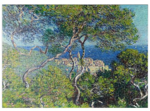 MyPuzzle Bordighera (1884) by Claude Monet - Premium 500 Teile Puzzle - MyPuzzle Sonderkollektion von Æpyornis