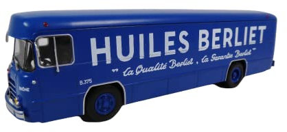 OPO 10 - Camion 1:43 Compatibile con Berliet PLK8 - Consegna Olio Meccanico - BER08