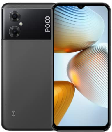POCO M4 5G 4/64GB. juodas