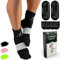 Ice Pack Socken für Fußkühler – wiederverwendbare Wärme- und Kältetherapie-Socken mit Kompressionsriemen – Kaltgel-Pack für Neuropathie, Fußschmerzen, Plantarfasziitis und Verstauchungen (S/M,