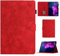CASAFUNY Coque pour Lenovo Tab P11 Plus (TB-J616) / P11 11 2021 (TB-J606/TB-J607) Étui de Protection Case Tablette Housse Smart Cover avec Réveil/Veille Auto pour Lenovo Tab P11 / P11 Plus, Rouge