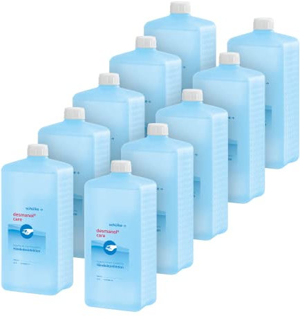 Desmanol® care, Euroflasche, Handdesinfekion, von Schülke, 10x 1000ml
