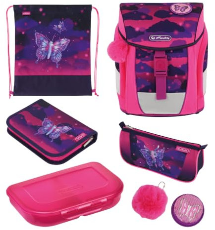 Herlitz mitwachsender Schulranzen FiloActive DIN Plus Magic 19 l