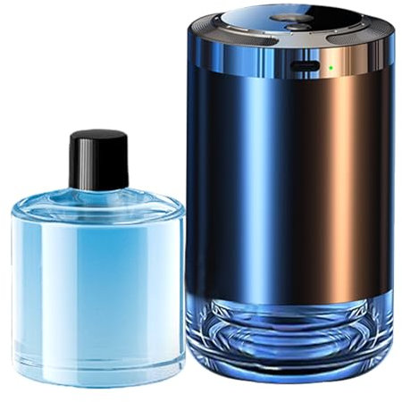 Romántico Ambientador Difusor De Coche, Atomizador De Fragancia Con Proyector Estrellas, Ambientadores De Coche Con Sensor Automático, aromasterapia Accesorios Interiores De Coche Gadgets Para Coche