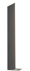 Trio Leuchten LED Außen Wandleuchte Marne 247360242, Aluminium Druckguss, Acryl weiß, inkl. 8.5 Watt LED, Höhe 30cm