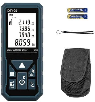 DTAAPE Láser Remand Knife 100m alborotadores con Pantalla LCD láser de 2 