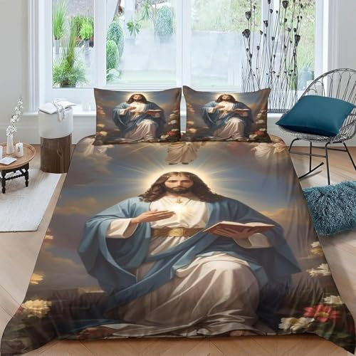 Retro-Charaktere Bettbezug Set 135X200 cm Bettwäsche 3D Druck Bedding Bettwäsche Set 3 Teilig Hohe Dichte Mikrofaser Bettbezug 2 Kissenbezug Mit Reißverschluss - Bequem Und Pflegeleicht -517547771795