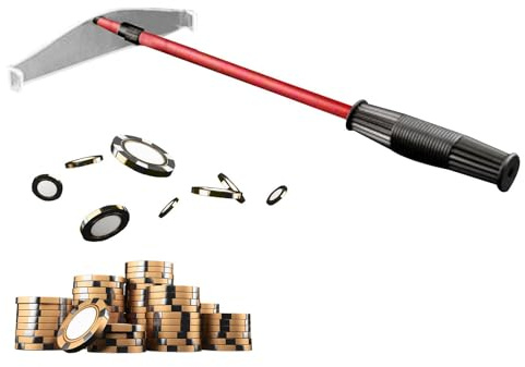 Telescopic Chip Rake - Retractable Collector Rake For Chips | Portable Dice Pusher Stick & Harrow Collector | Metal Supplies