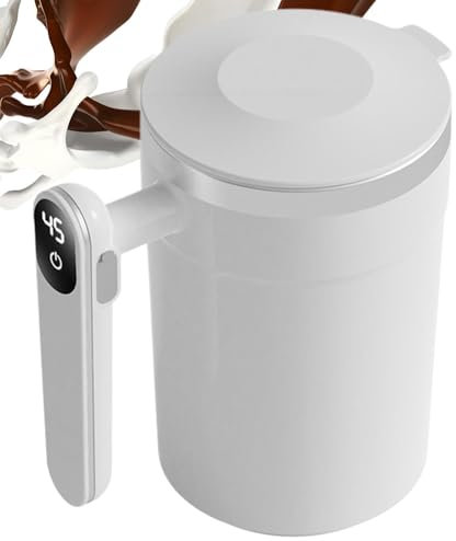 Taza de café con agitación eléctrica, taza de café con agitación magnética inteligente, taza de café con agitador automático, taza de café con agitación magnética, taza de café con agitación