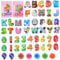 Magnetic Letters Magnetic Numbers,Large Size Fridge Magnets for Kids,Alphabet ABC Magnets for Refrigerator, Educational Spelling Learning Games Toys for Baby Preschool(Numbers+Letters Style B)