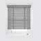 APEX FURNISHINGS Faux Wood Window Venetian Blinds-50mm Slats Tape Trimmable Home Office Windows Blind (Grey, 174W x 150H cm)