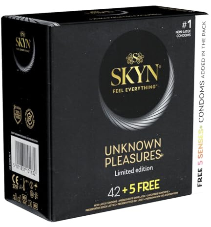 Skyn Unknown Pleasures 42+5free Kondommischung Transparent Einheitsgröße