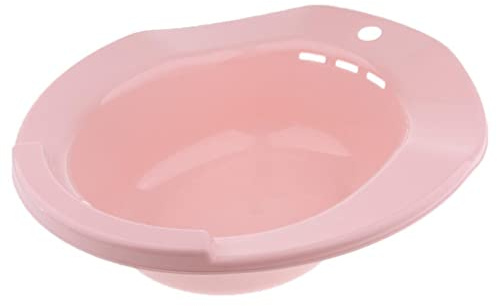 Bequeme Hüftbadewanne zur Linderung von Hämorrhoiden, leicht zu reinigen, tragbares Sitzbad, universelle Passform für die meisten Closestools
