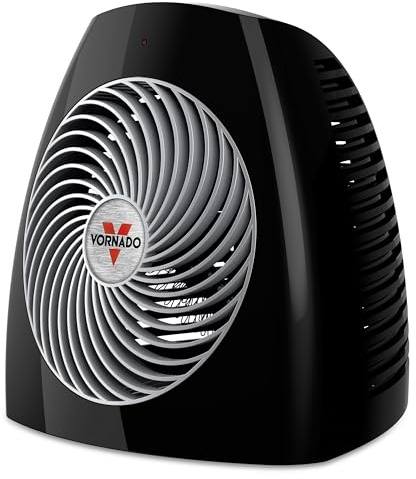 Vornado MVH Space Heater (2026), Black, 3 Heat Settings, Auto Shut-Off