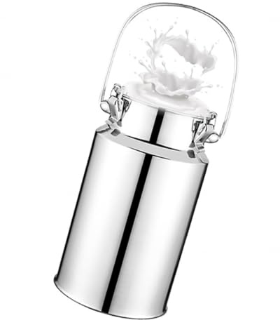 Lechera Acero Inoxidable 3/5/10/15 Litros,lechera Acero Inoxidable Con Tapa Con Tapa Con Asa, Para Transportar o Almacenar Leche,capacity1-3L