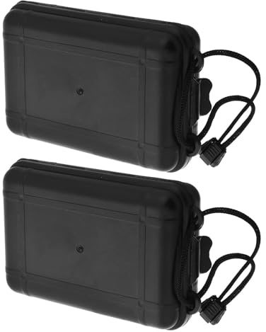 Arrowhead Organizer Box 2pcs with PE Material and Waterproof Lid for Hunting Trip and Archery Practice
