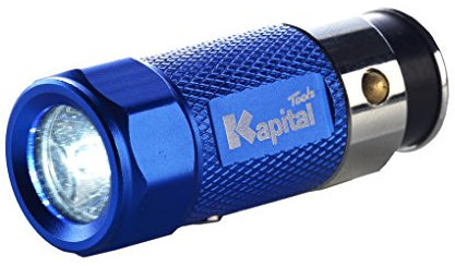 Kapital Linterna Led Recargable, Azul