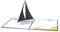 Lovepop® 3D Pop-Up Karte Segelboot Grußkarte zum Geburtstag, Segelschein, Urlaubseinladung, Arbeitsjubiläum, Ruhestand | inkl. Umschlag & Versteckfach für Geld & Gutscheine