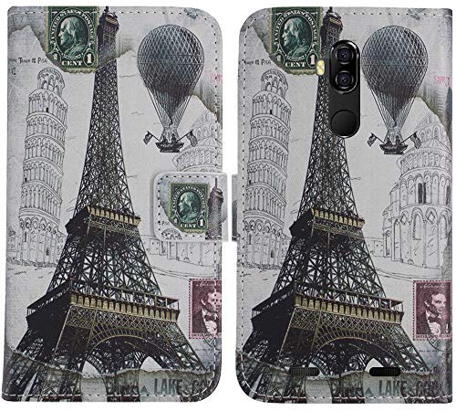 TienJueShi Eiffelturm Flip Book Stand Brieftasche Leder Tasche Schütz Hülle Handy Telefon Case Für AGM X3 5.99 inch Abdeckung Fall Wallet Cover Etüi