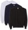 Fruit of the Loom Herren Classic Set In Sweat, 3 Pack Sweatshirt, Mehrfarbig (Black/Heather Grey/Deep Navy 26), Large (3er Pack)