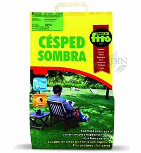 Suinga Semilla Cesped Sombra | Semillas Césped en Sombra 15 Kg | Semilla Cesped Zonas Sombrias | Crecimiento rápido y resistente