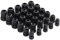 HSEAMALL Waterproof Cable Gland PG7,PG9,PG11,PG13.5,PG16,PG19 Plastic Cable Wire Connectors 3.5-15mm (30PCS PG7-PG19, Black)