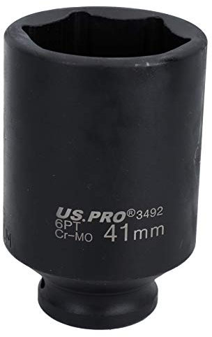 AB Tools Douille de moyeu arrière 6 côtés 41 mm