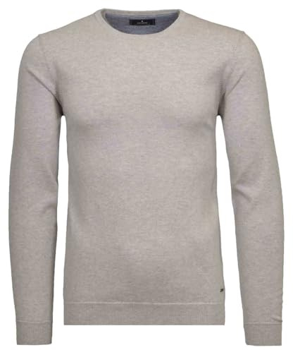 RAGMAN Herren Strickpullover Baumwolle/Kaschmir (DE/NL/SE/PL, Alphanumerisch, XXL, Regular, Regular, Hellgrau-013)