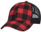 Quanhaigou Netz-Trucker-Hüte, Outdoor-Snapback-Dad-Hut, Hip-Hop-Männer und Frauen, verstellbare Baseballkappen, Plaid Red Lady, Einheitsgröße