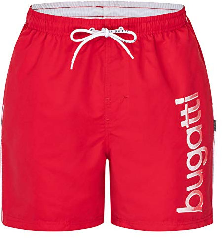 bugatti® - Herren Badeshort rot, in Größe XXXL 3XL
