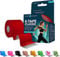 RPM Power Kinesiologie-Tape – Sport-Tape, latexfrei, wasserabweisend, für Muskeln und Gelenke – perfekt für Sport, Muskelschmerzen und Rehabilitation (Einzelne Box, Rot)