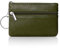 Aucuu Mini Cuero Monedero para Mujer, Monedero de Cuero con Cremallera, Minicartera para Mujer, con 3 Compartimentos y Llavero, Pequeño y Liviano, Fácil de Transportar, 12 * 8 cm-Morado