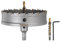 sourcing map Sega a tazza in metallo duro TCT, diametro 125 mm, per acciaio inossidabile, metallo, lega di alluminio, rame, ottone, plastica, con punta centrale extra