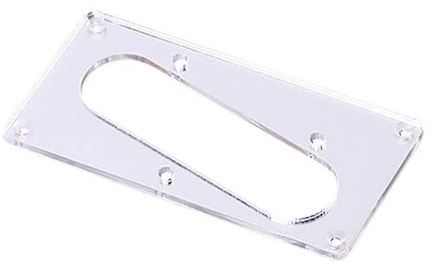 Supvox Tremolo-hohlraumabdeckung Rückplatte Silberner Gitarren-tonabnehmer Zum Austausch