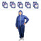 ARNOMED® Schutzanzug Einweg Extra Stark XL [10 STÜCK] - Einwegoverall - Einweganzug - Einweg Maleranzug & Lackieranzug - Staubschutzanzug, Maleroverall & Asbest Schutzanzug - Einmalanzug Blau
