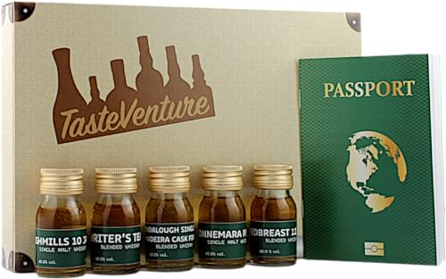 World of Whisky Tasting Geschenkset 5x30ml - Irish Pub Classics 40,4% - Tasteventure