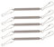 5Pcs Metal Spring With 2 Clips Durable Stainless Steel Small Animal Cage Accessories Fixing Food Water Dispenser For Rabbit Water Bottle Clip On Holder