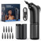 Kit de retrait de cérumen, nettoyeur d'oreille électrique portable, nettoyeur d'oreille alimenté à l'eau, 4 réglages de pression, kit de rinçage d'irrigation d'oreille pour un usage domestique
