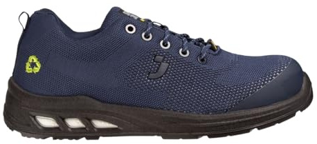 SAFETY JOGGER Sicherheits und Arbeitsschuhe Herren und Damen - ECOFITZS1P - Sicherheitsschuhe, Schutzschuhe EU 38, Blau