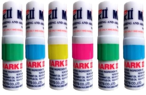 P S Mark II Traditional Herbal Aroma Riechstift 100% Natürlich 6 Stück