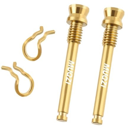 Dickly Bicycle Disc Brake Pads, Grub Screws, Bicycle Brake Caliper Bolts, Mountain Bike Inserts, Screws, Sports Bicycle Accessories, gold