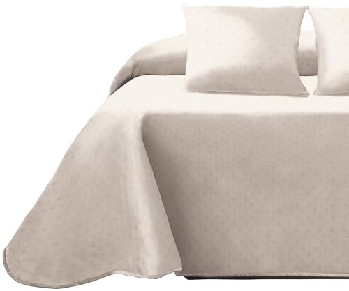 Erwin Müller Tagesdecke Polyester beige Größe 270x250 cm
