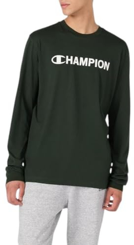 Champion Legacy Herren Graphic Langarm T-Shirt XXL Grün, grün, XXL
