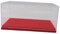 Sharplace 1:43 Modellauto-Schaukasten, Sammlerbox, Schutz-Organizer, transparente Acryl-Vitrine für Modellautos und Actionfiguren, Rot