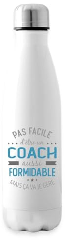 Coach Sportif Entraîneur Cadeau Humour Citation Drole Gourde Isotherme