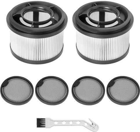 Heykewi Hepa Prefilter para Xiaomi G10 Plus / G10 / G9 Plus / G9, Dreame Z10 Station / T10 / T20 / T30 / R10 Pro / R20 / R20 Pro Partes (7 Accesorios)