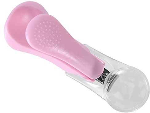 KAILIKETIY Coupe-ongles Loupe Pour Bébé Poignée Ergonomique, Sécurité Renforcée, Acier Inoxydable, Pour Soin Des Ongles Des Nourrissons, Adapté Aux Bébés, Couleur Rose Bleu,