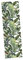 SHINEOFI 1 Hoja Tapiz de Plantas Autoadhesivo para Decoración de Paredes Dormitorios y Fresco y Natural Instalación