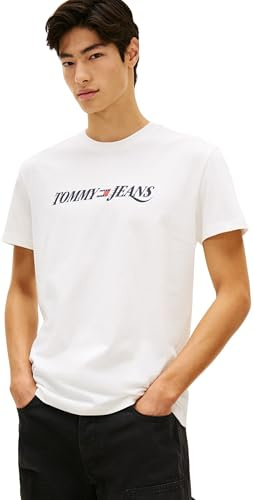 Tommy Jeans Herren TJM Reg Vintage La Ss Tee Dm0dm22548 S/S T-Shirt (1er Pack)