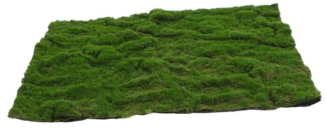 Künstliche Moosmatte Kunstrasen 30cm Kunststoff Grün für Dekoration | Realistische Optik, Vielseitig Einsetzbar, Pflegeleicht, Geeignet für Zuhause und Draußen, für Kinder und Haustiere